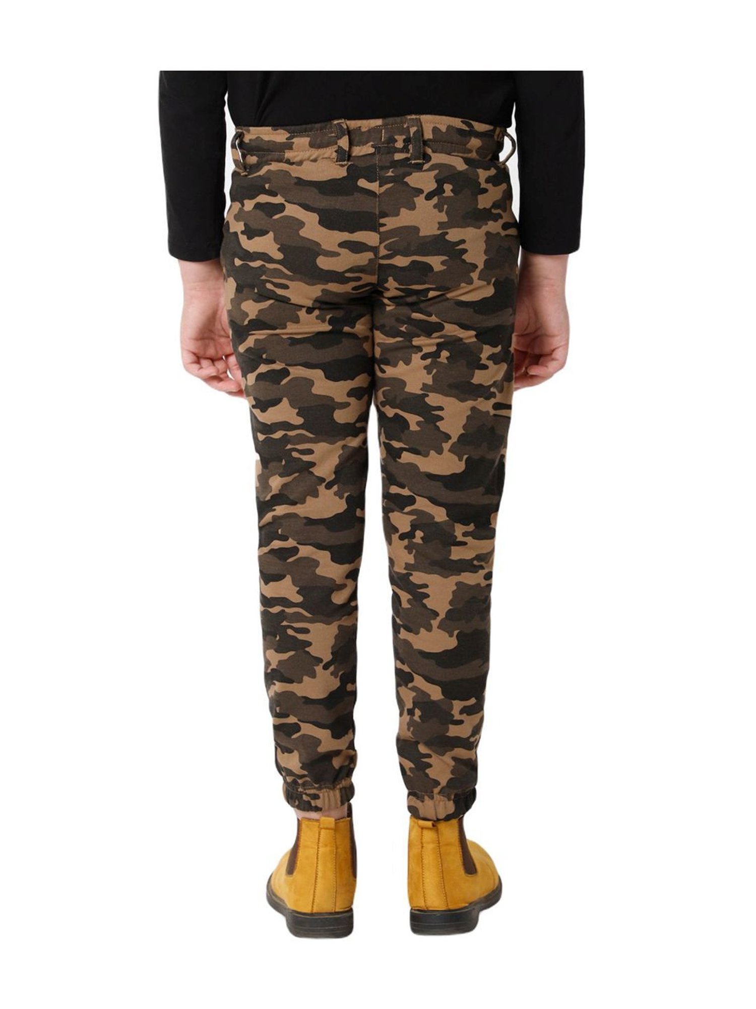 Proteens Kids Brown Camouflage Joggers