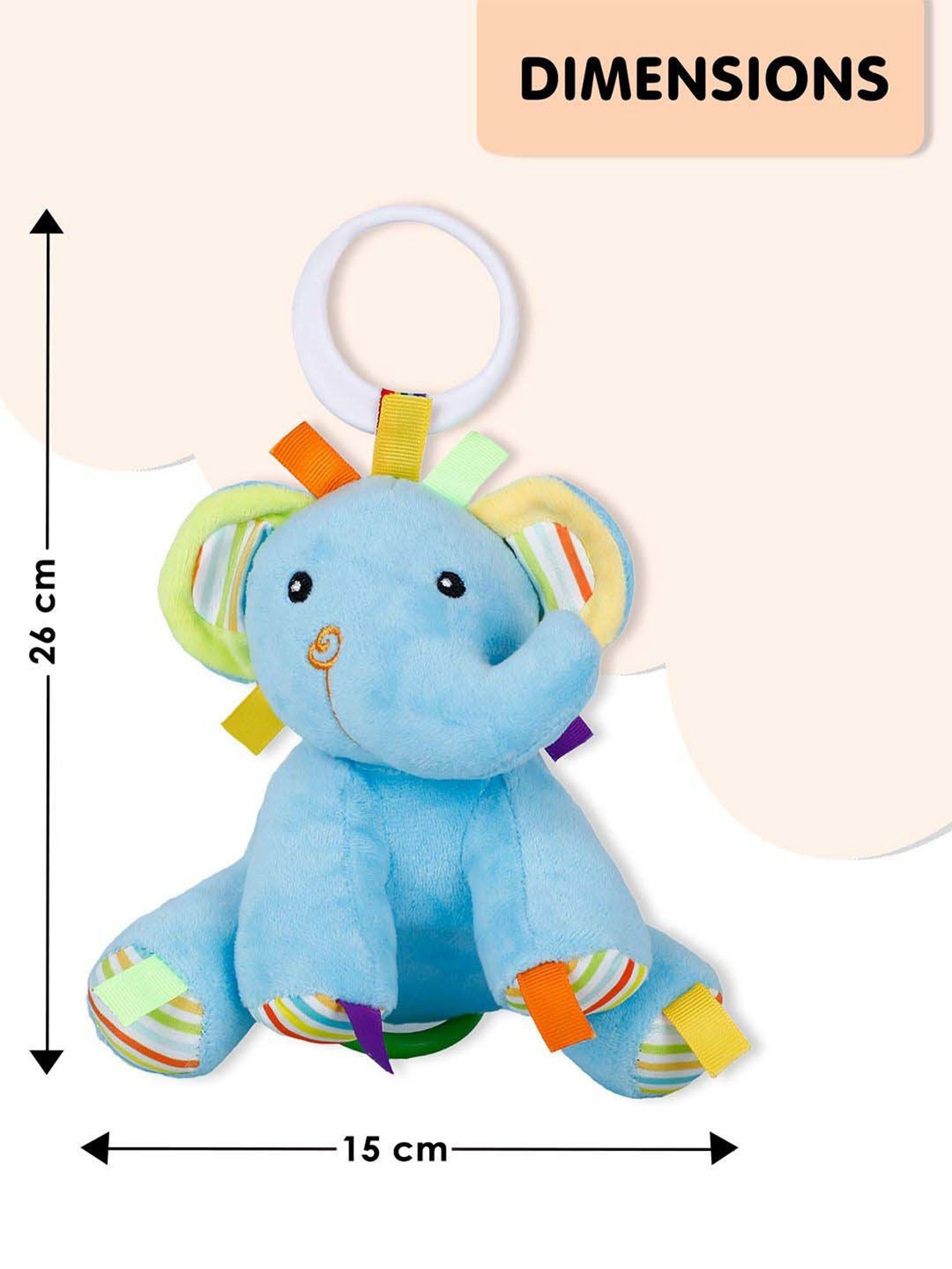 Baby Moo Kids Blue Pulling Toy