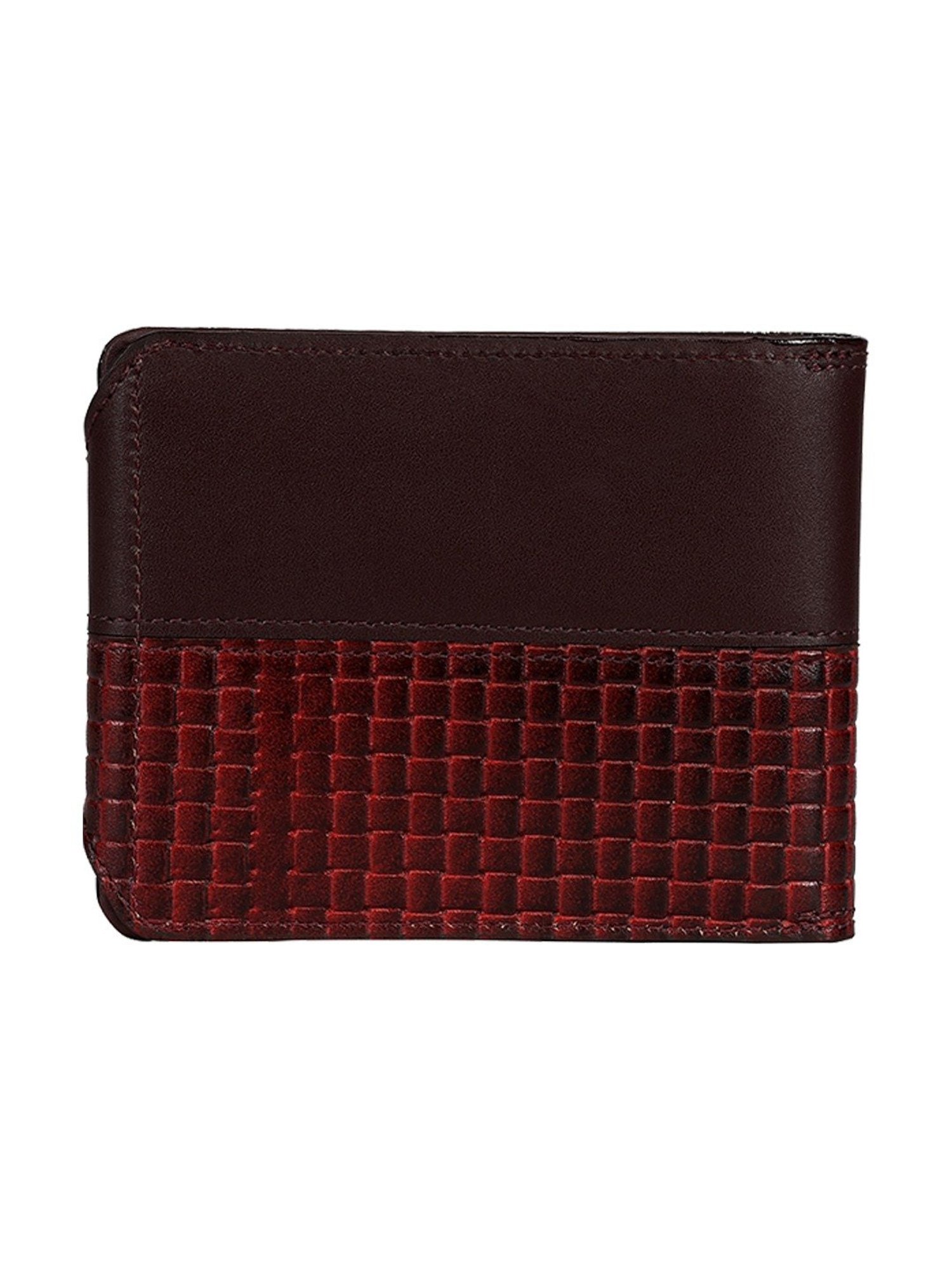 Scharf Brown Leather Rfid Bi-fold Wallet For Men
