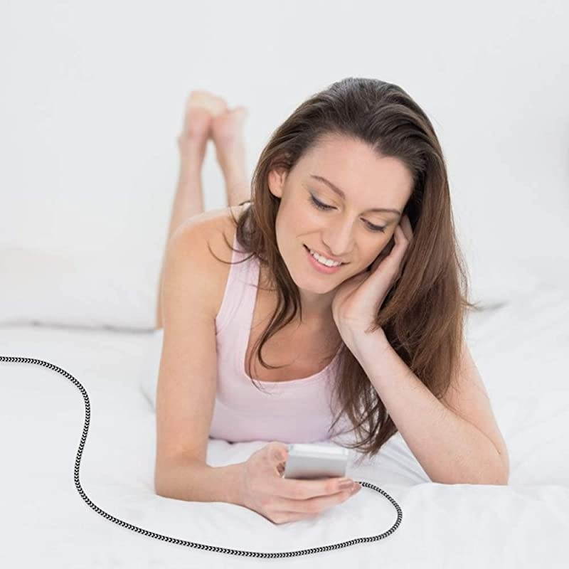 USB Type C Charging Cable Fast Charge10ft USB C Charger Cable  Nylon Braided Long Type C Cable for Samsung Galaxy S9 S10 S8 Plus Note10 9 8 Moto Z Google Pixel LG V40 G8 G7