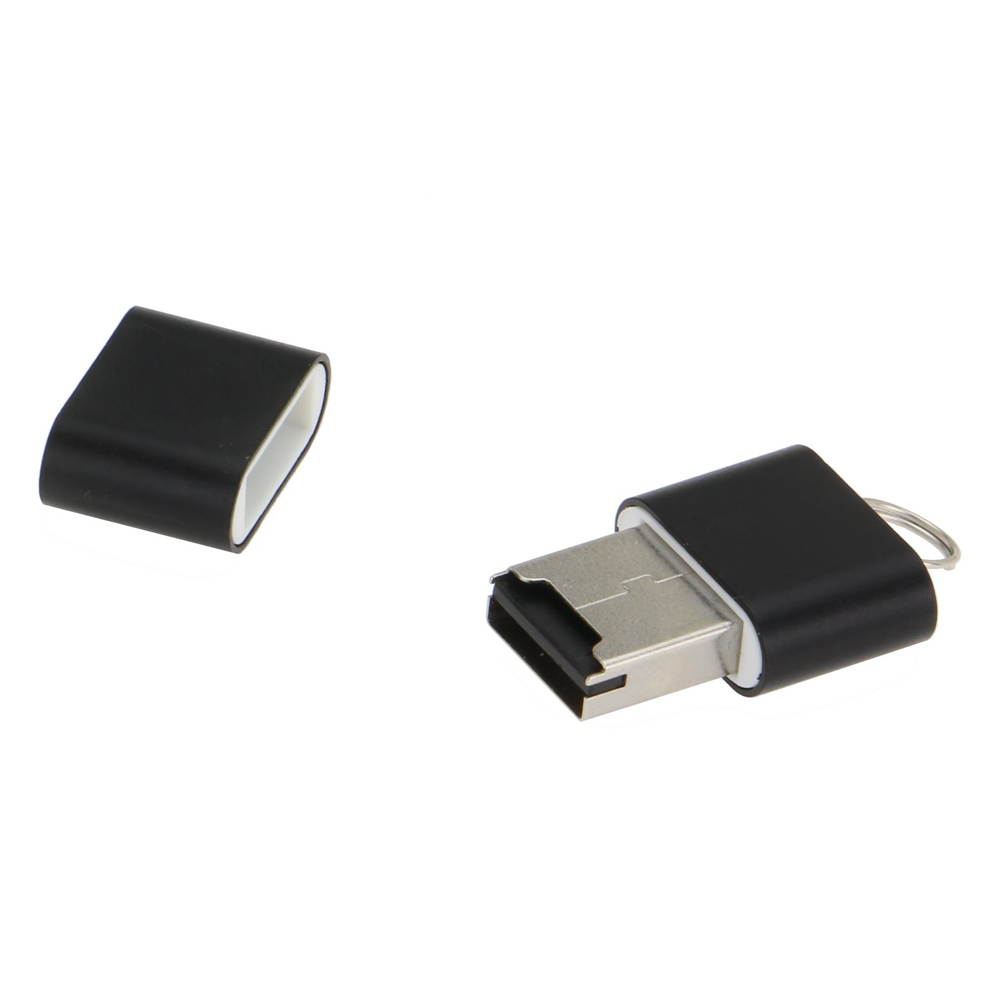 SEDNA - USB 2.0 Super Small size  Micro SD / T-Flash Memory Card Reader ( 2 pieces pack )