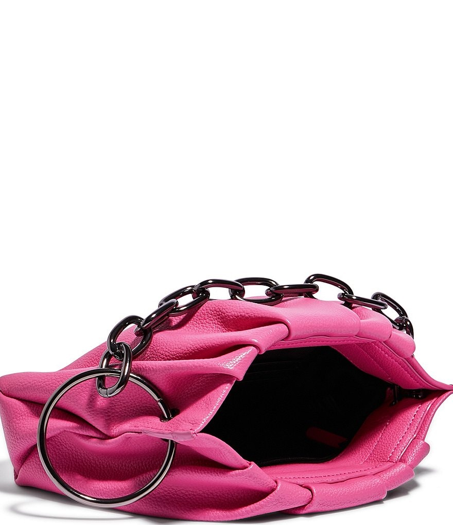 House of Want Chill Vegan Leather Chain Strap Framed Clutch Bag