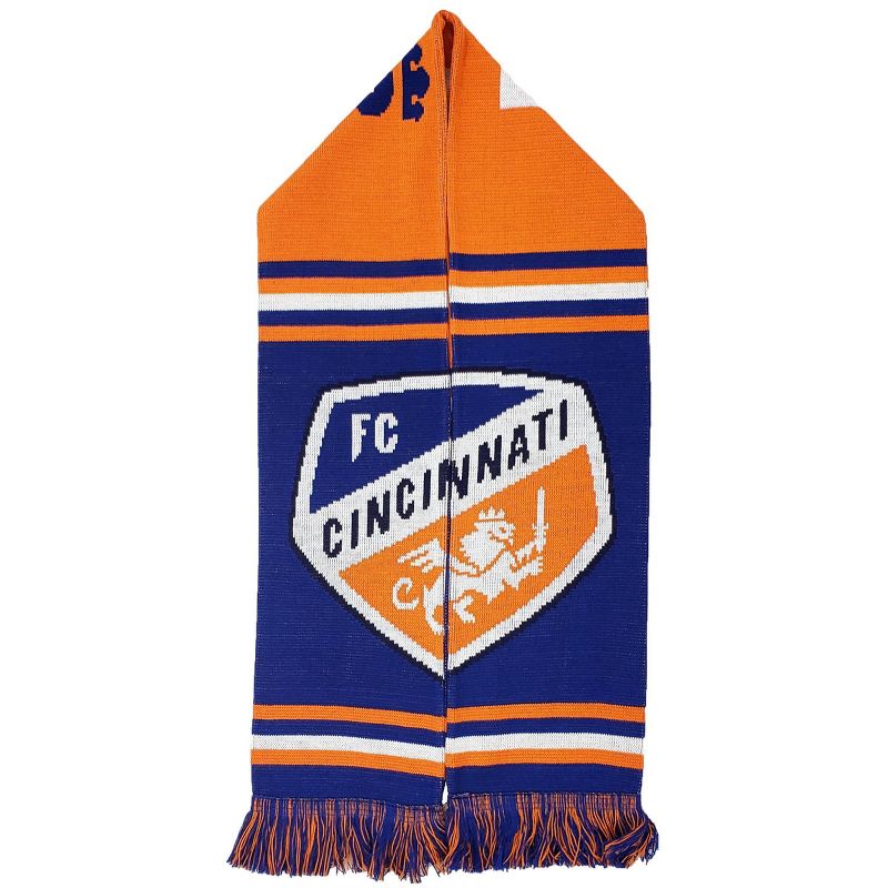MLS FC Cincinnati Knit Block Scarf