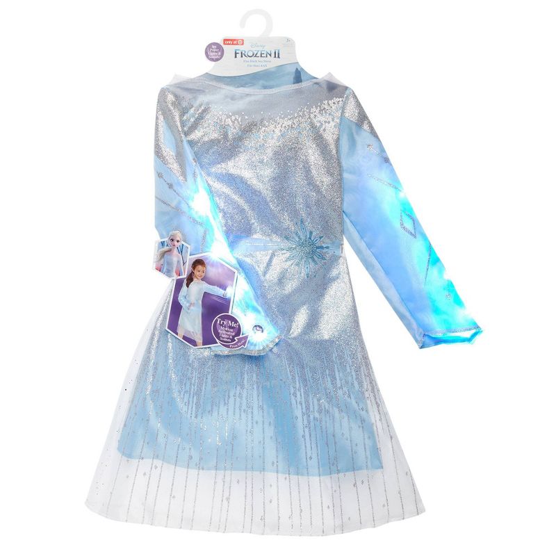 Disney Frozen 2 Feature Elsa Black Sea Dress