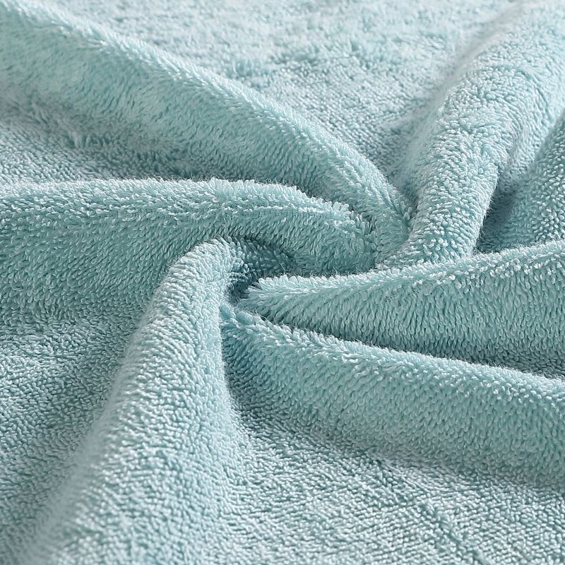 6pc Denali Solid Bath Towel Set Aqua - Eddie Bauer