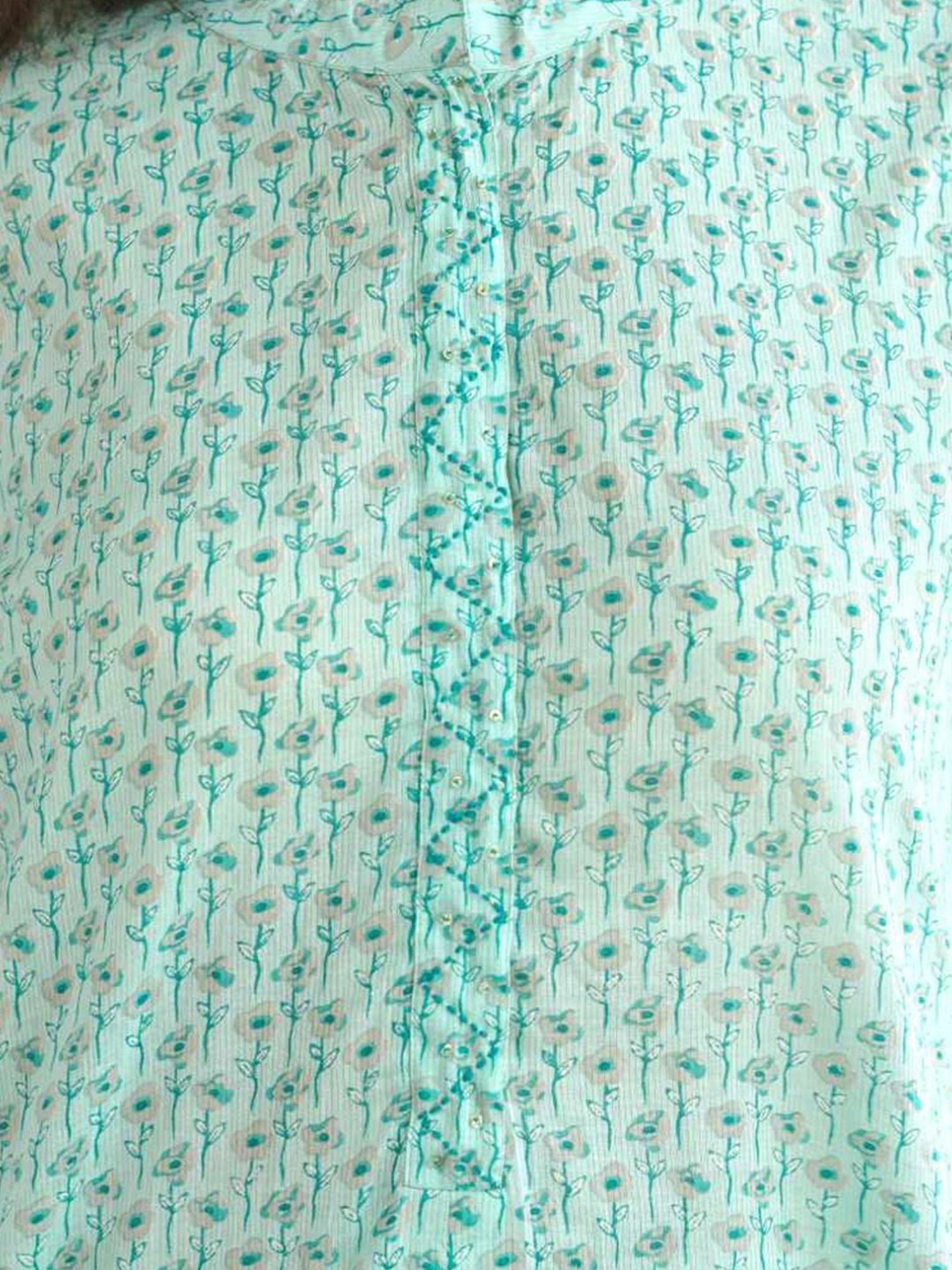 Prakriti Jaipur Blue Iris Shirt