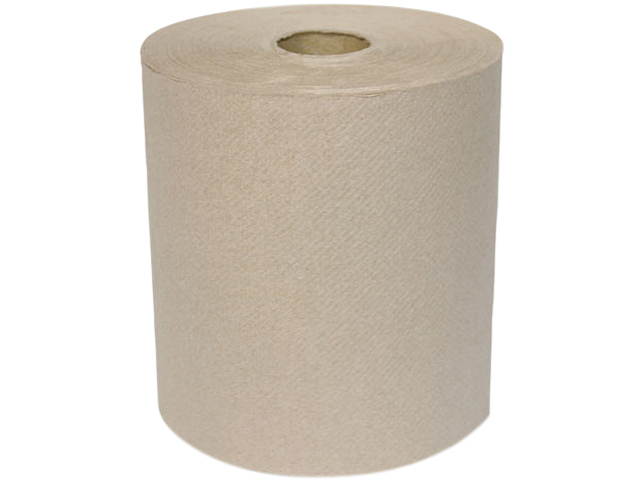 GEN GEN1826 Hardwound Roll Towels, 1-Ply, Kraft, 8" x 700 ft, 6/Carton