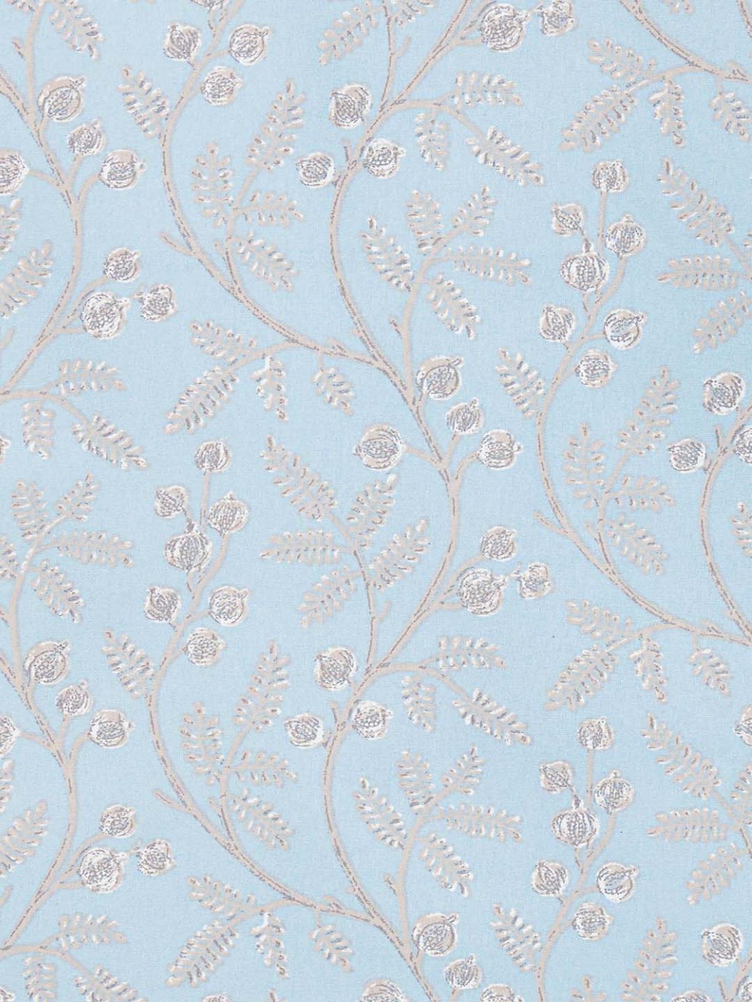 Living Scapes by Pantaloons Blue Blend Bedsheet With 1 Pillow Cover