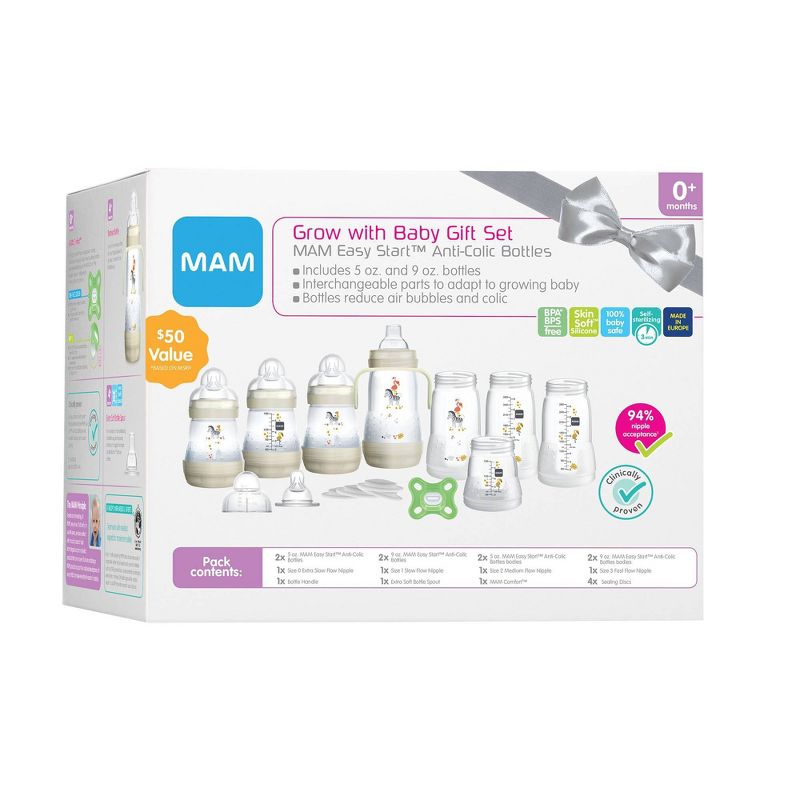 MAM Grow With Easy Start Anti-Colic Bottle Gift Set