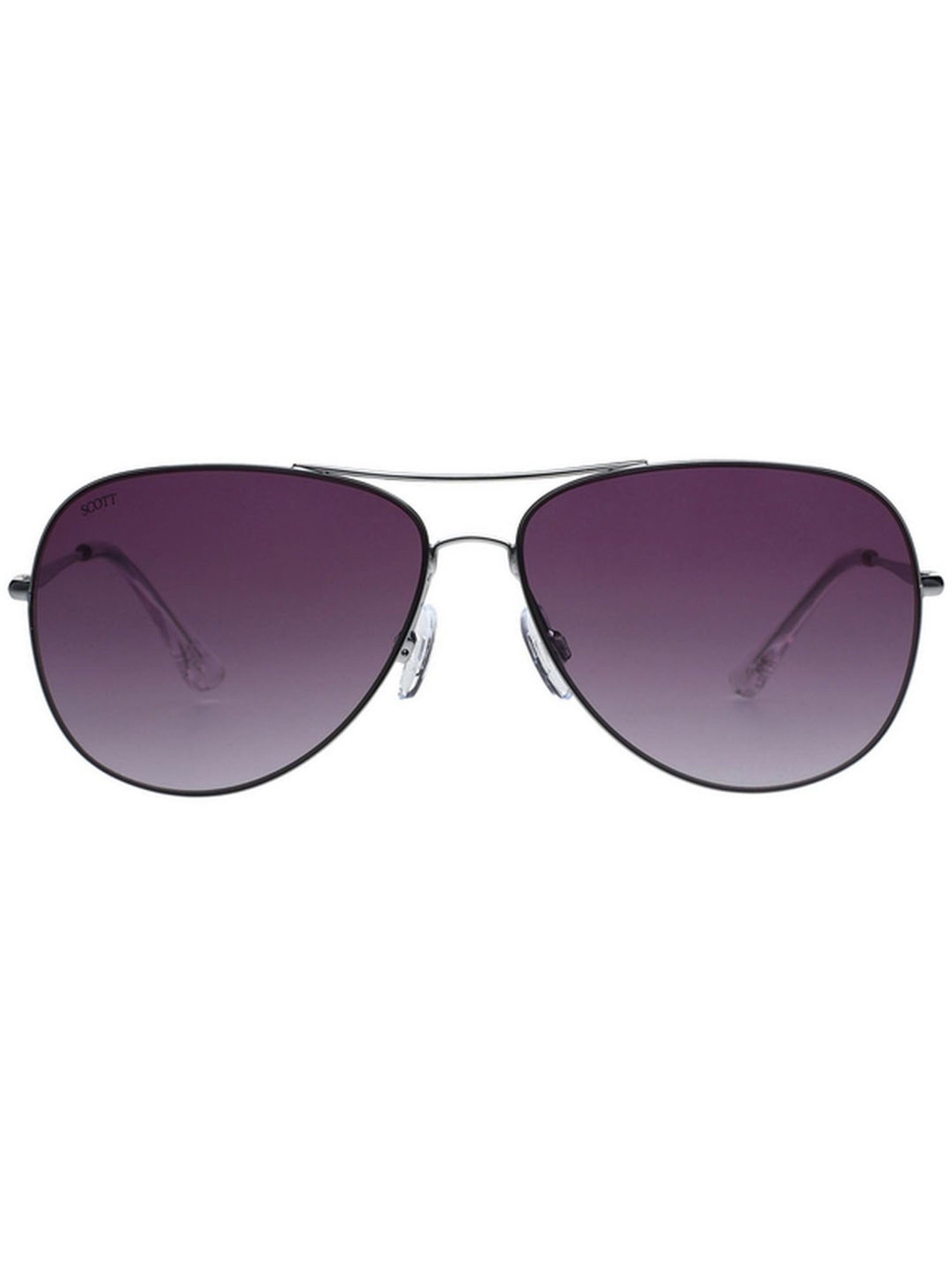 SCOTT Grey Aviator UV Protection Unisex Sunglasses