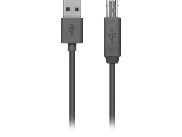 BELKIN COMPONENTS F3U154BT1.8M CABLE,USB,DSTP,USBA/USBB,1.8M,DEVICE