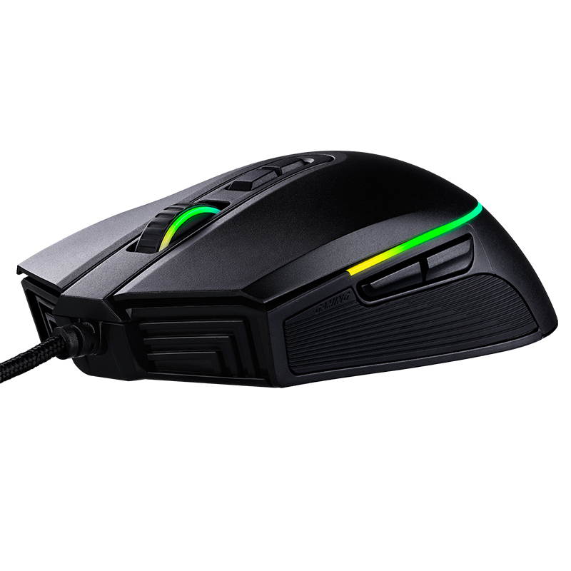 Thunderobot Hunter M303 12000DPI RGB Gaming Mouse-Black