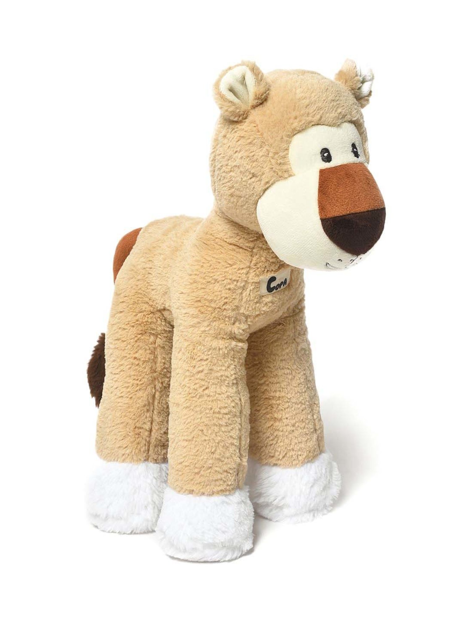 MiArcus Kids Brown & White Lion Cub Soft Toy