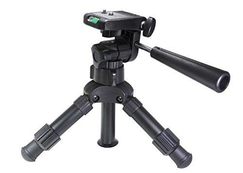 Vidpro Heavy Duty Table Top Tripod with 3-Way Pan Head TT-12 9.00