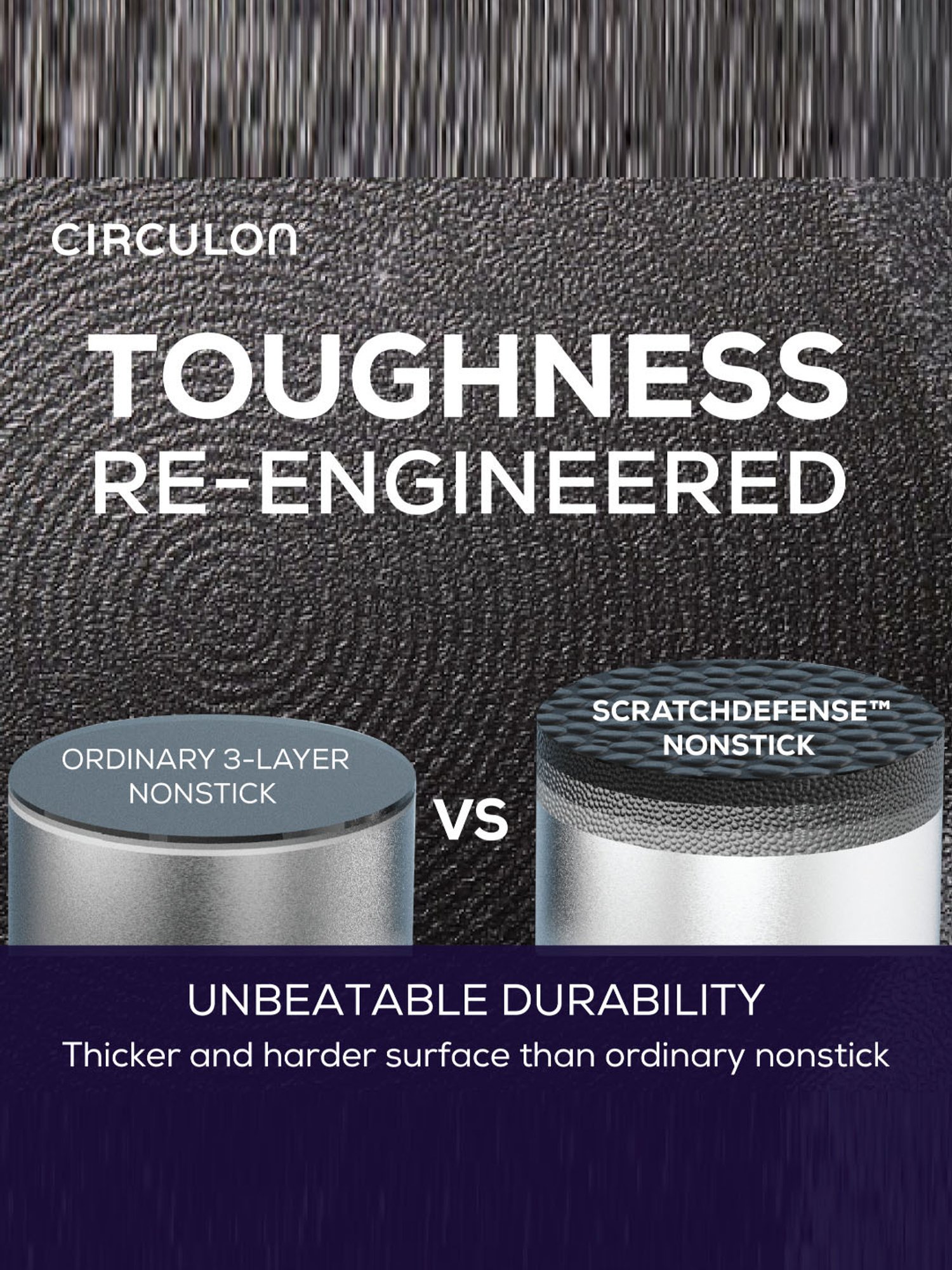 Meyer Circulon A1 Black Aluminium Saute Pan with Helper Handle and Lid