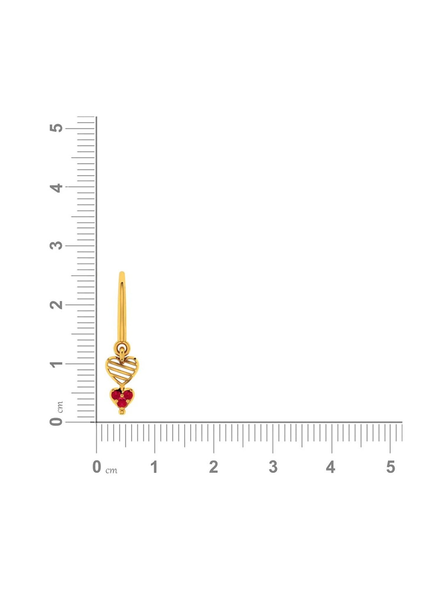 P.C. Chandra Jewellers 22k Gold Earrings for Women