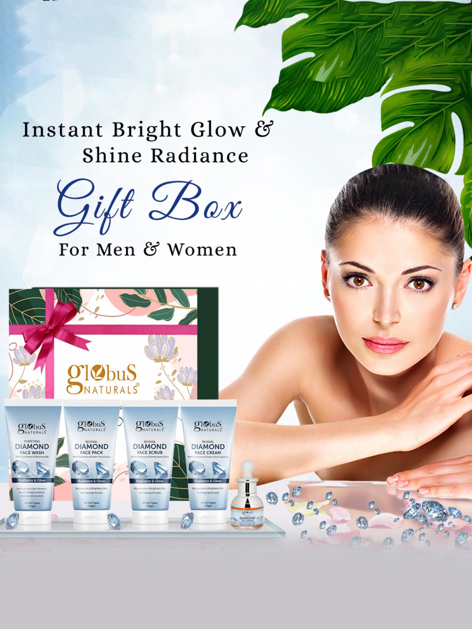 Globus Naturals Diamond Gift Box - Set of 5