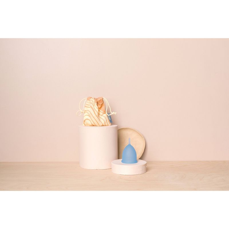 Saalt Menstrual Cup - Ocean Blue - Regular