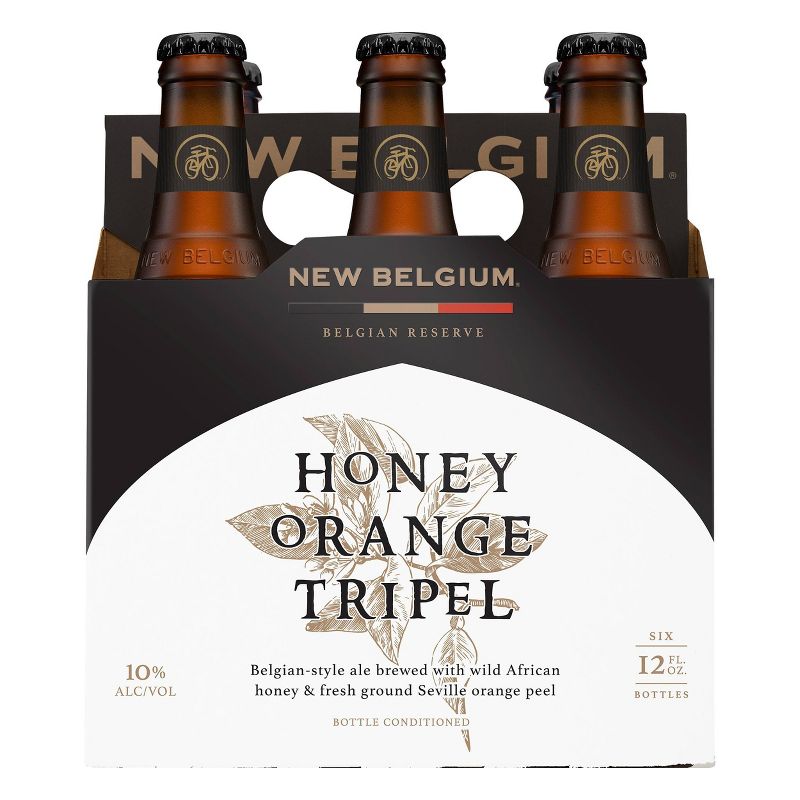 New Belgium Honey Orange Trippel Beer - 6pk/12 fl oz Bottles