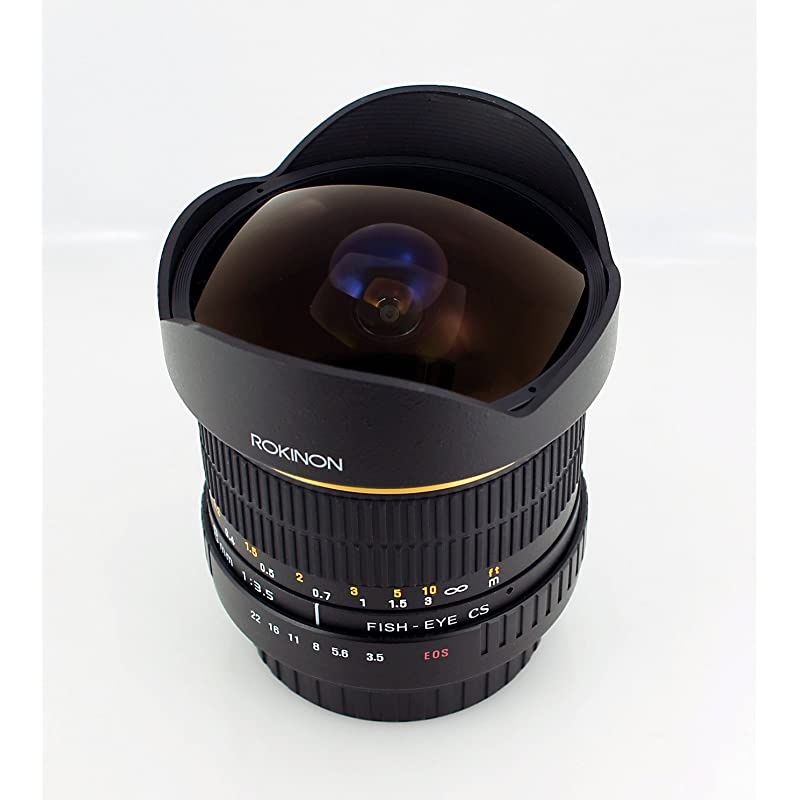 FE8M-N 8mm F3.5 Fisheye Fixed Lens for Nikon (Black)