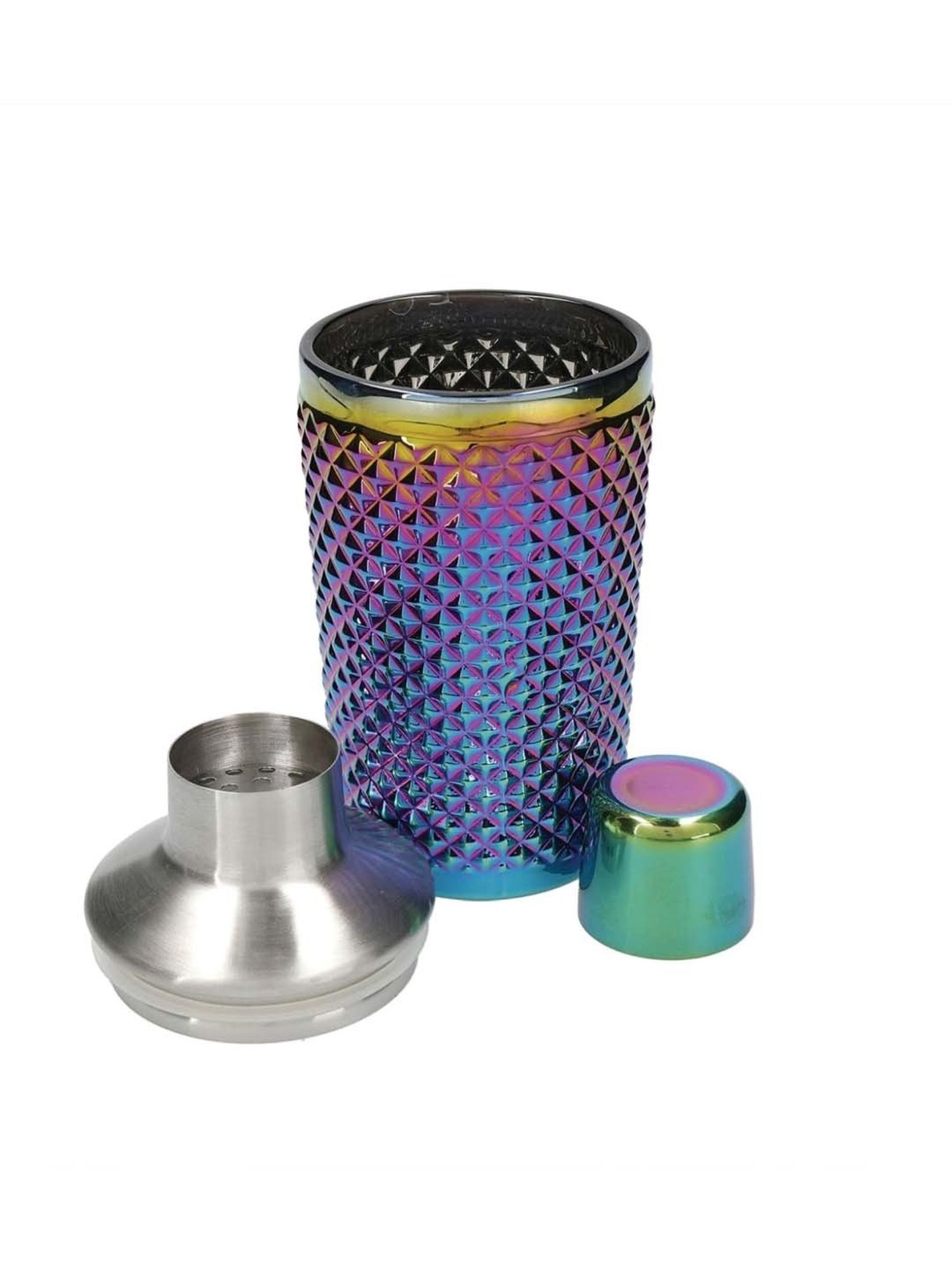 BarCraft Multicolor Stainless Steel Cocktail Shaker (0.3 L)
