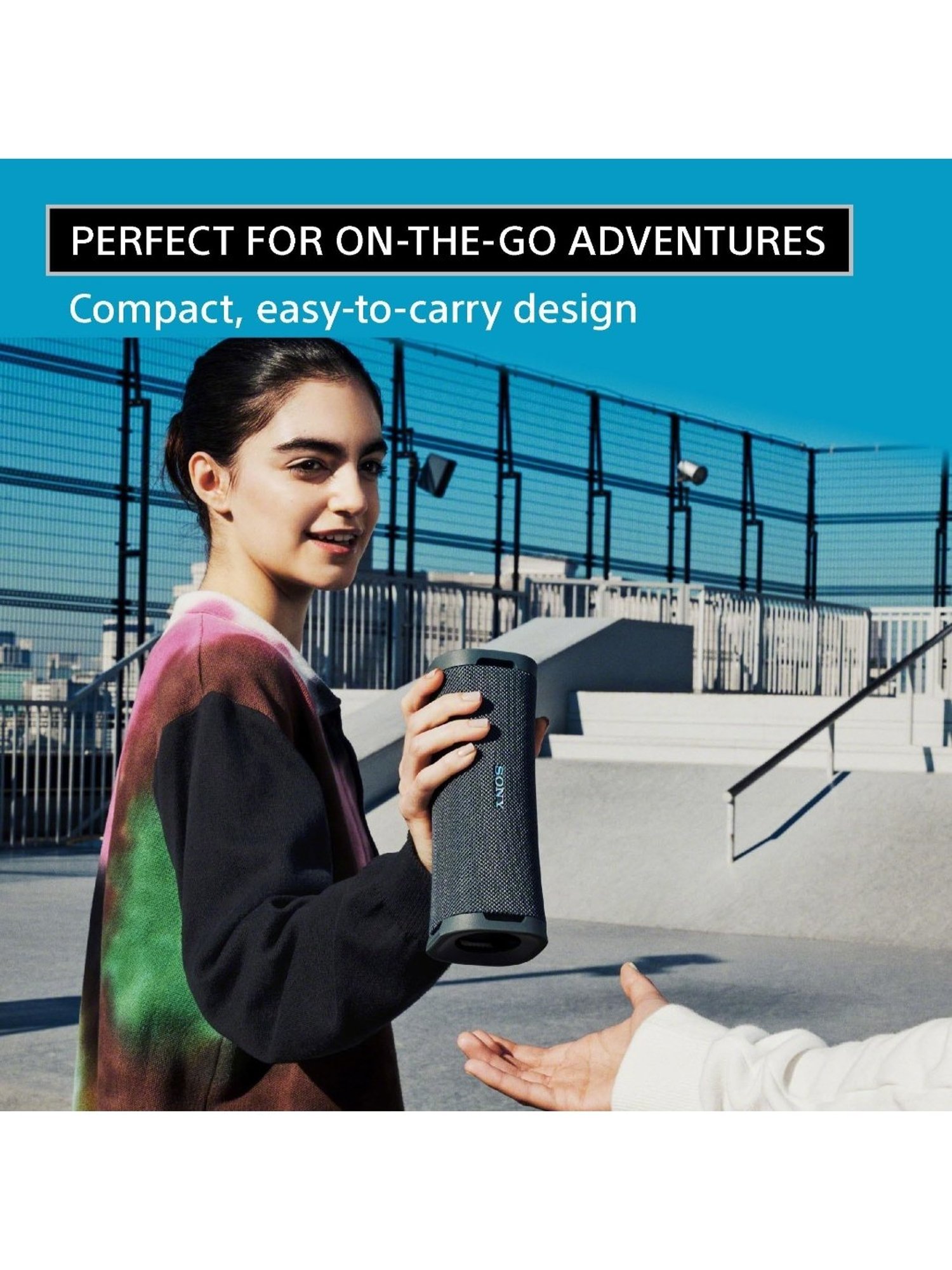 Sony ULT Field 1, 20W Wireless Ultra Portable Bluetooth Speaker with 12hrs of Battery Life (Orange)