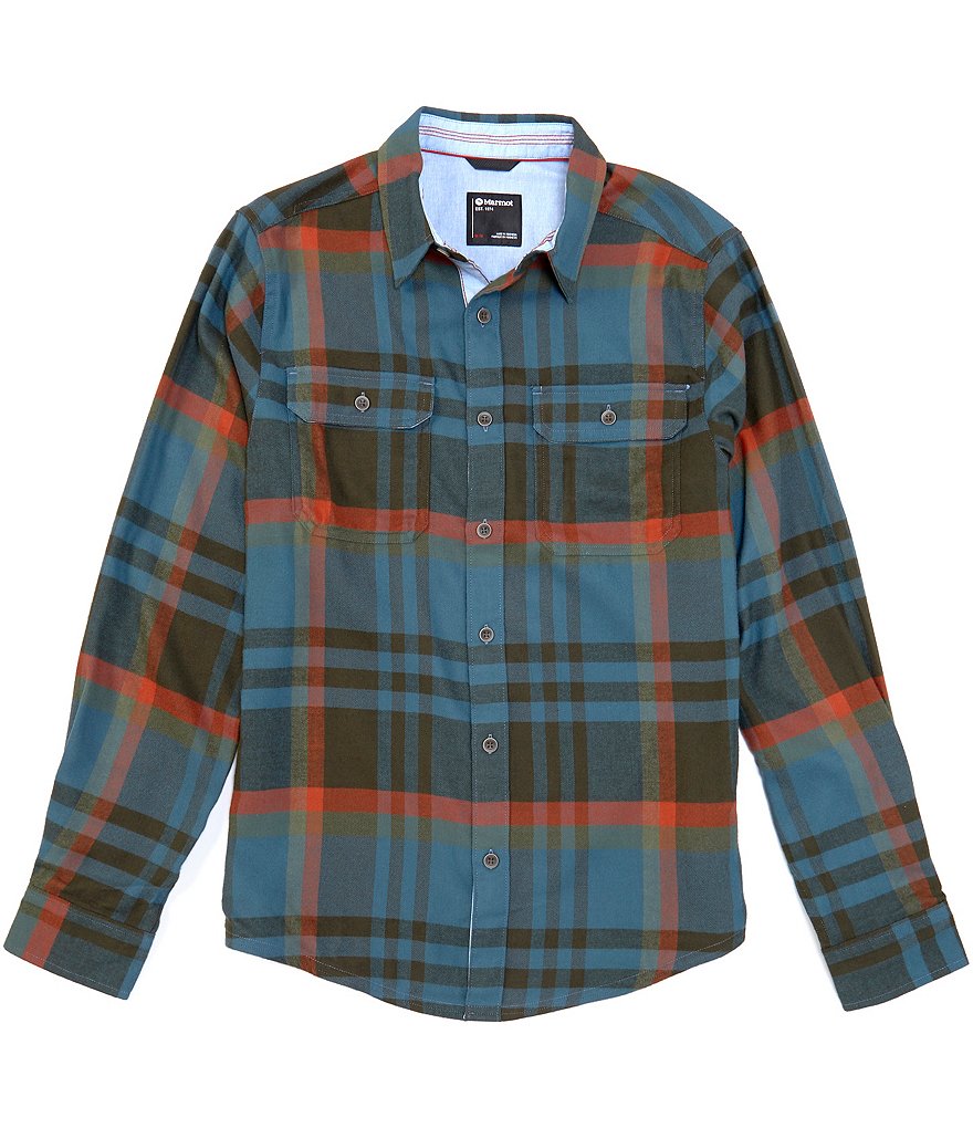 Marmot Del Norte Midweight Flannel Long-Sleeve Woven Shirt