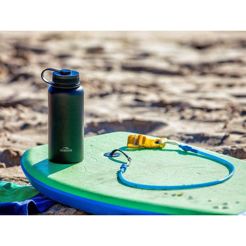 Just Funky Naruto Shippuden Akatsuki Red Clouds Plastic Water Bottle | Holds 32 Ounces