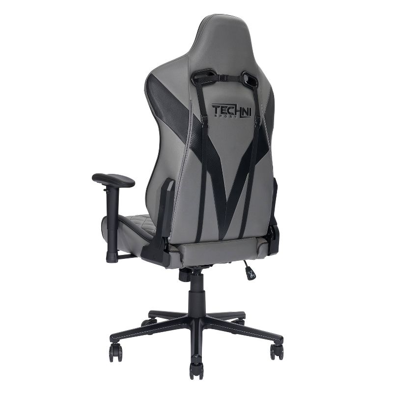 Ergonomic Gaming Chair Gray - Techni Sport
