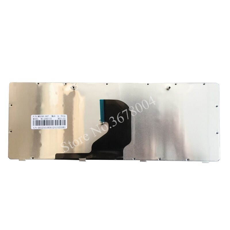 New US keyboard for Lenovo Ideapad Z460 Z460A Z465 US laptop Keyboard black