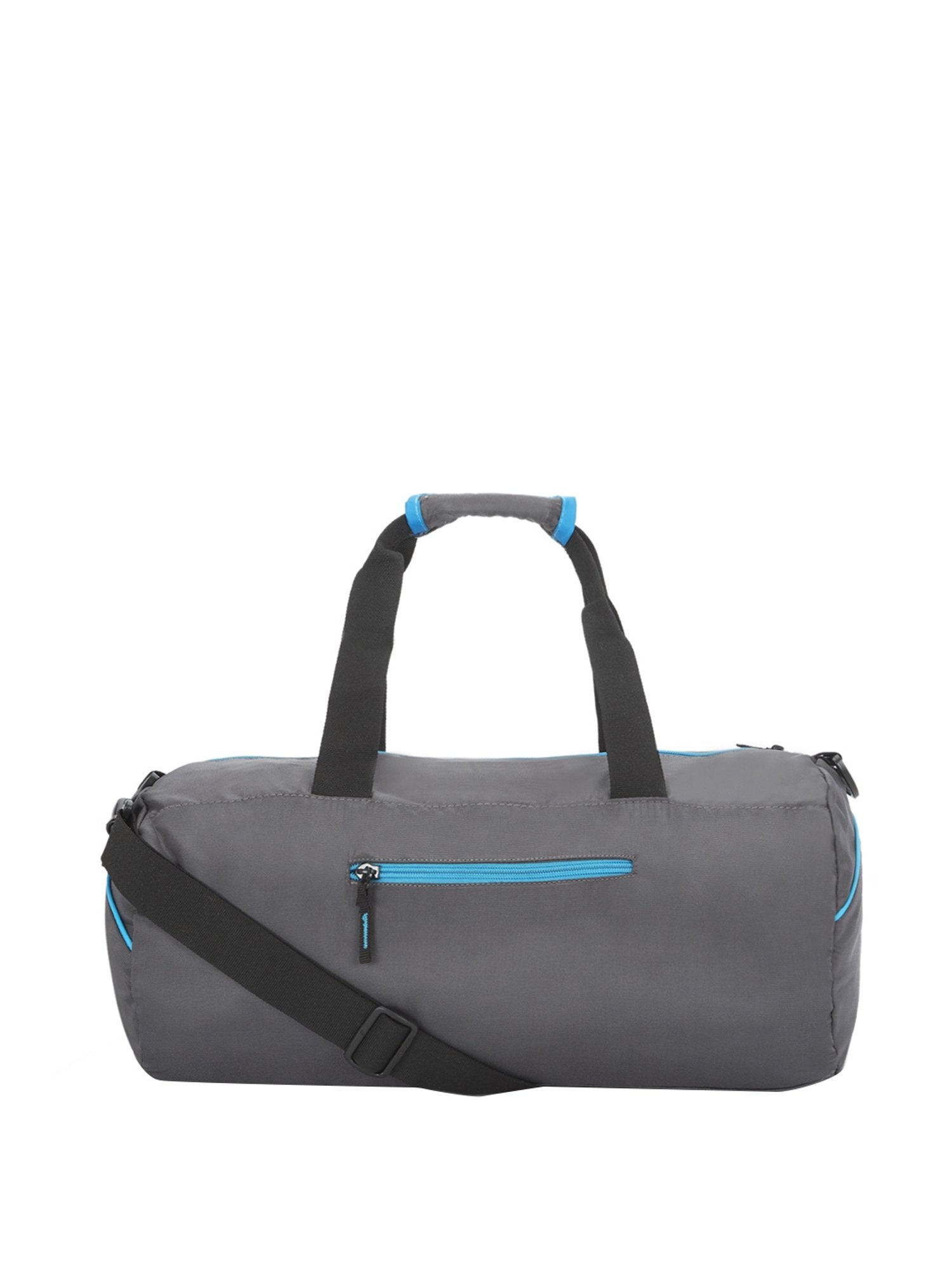 The Vertical Impulse Grey & Blue Medium Duffle Bag