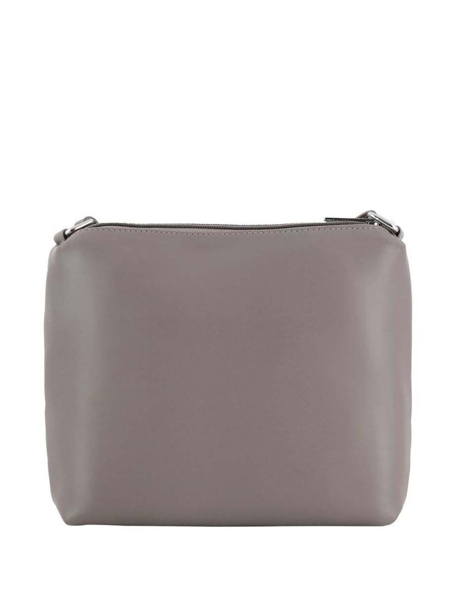 Toteteca Grey Cut Work Medium Sling Handbag