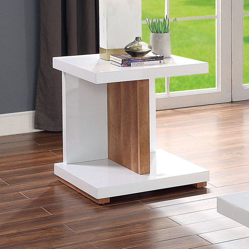 2pc Hal Coffee Table Set White - miBasics