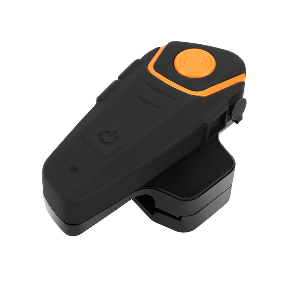BT-S2 Motorcycle Helmet Bluetooth Intercom Waterproof Wireless Interphone