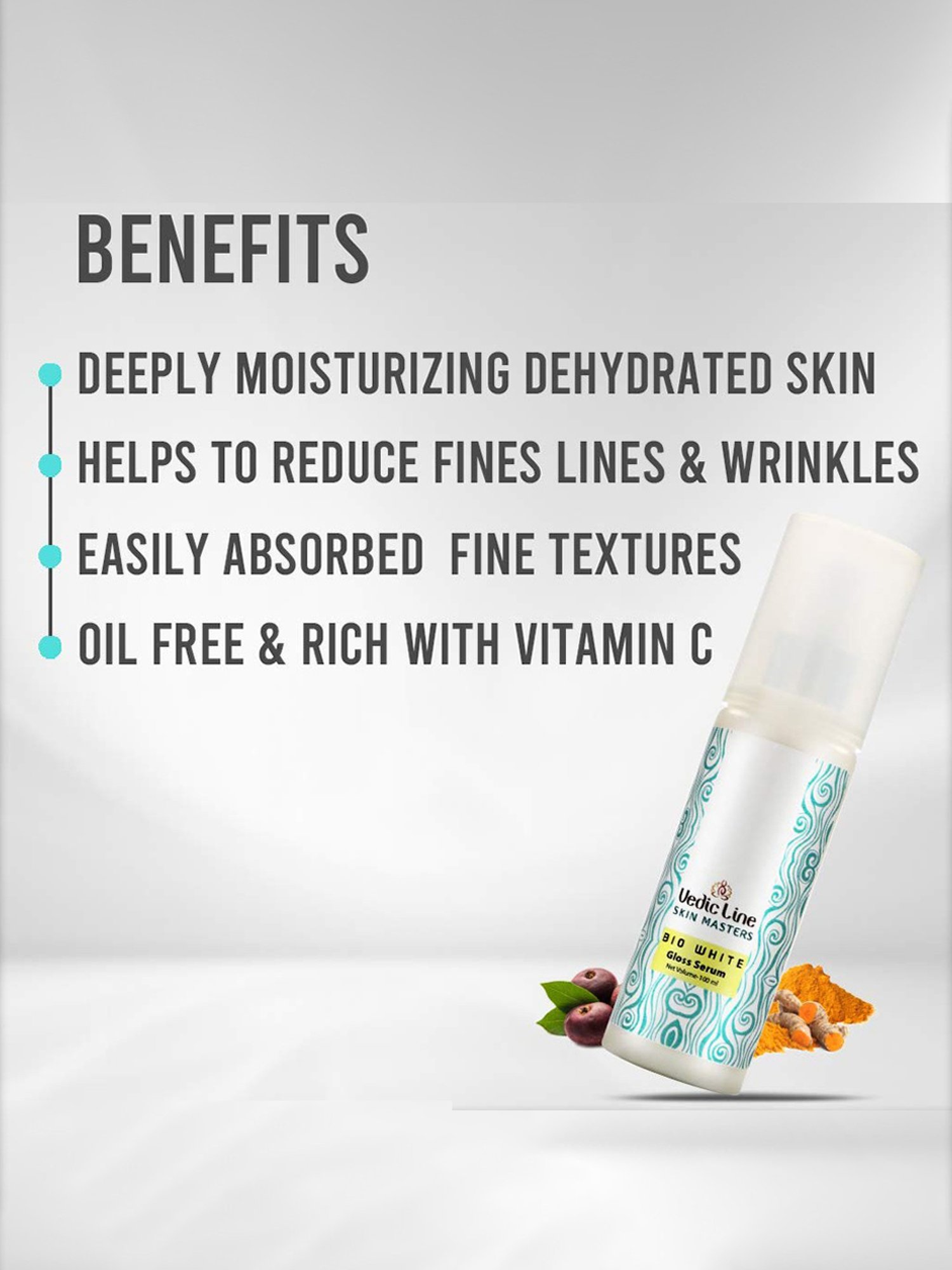 VEDIC LINE Skin Masters Bio White Gloss Serum - 100 ml