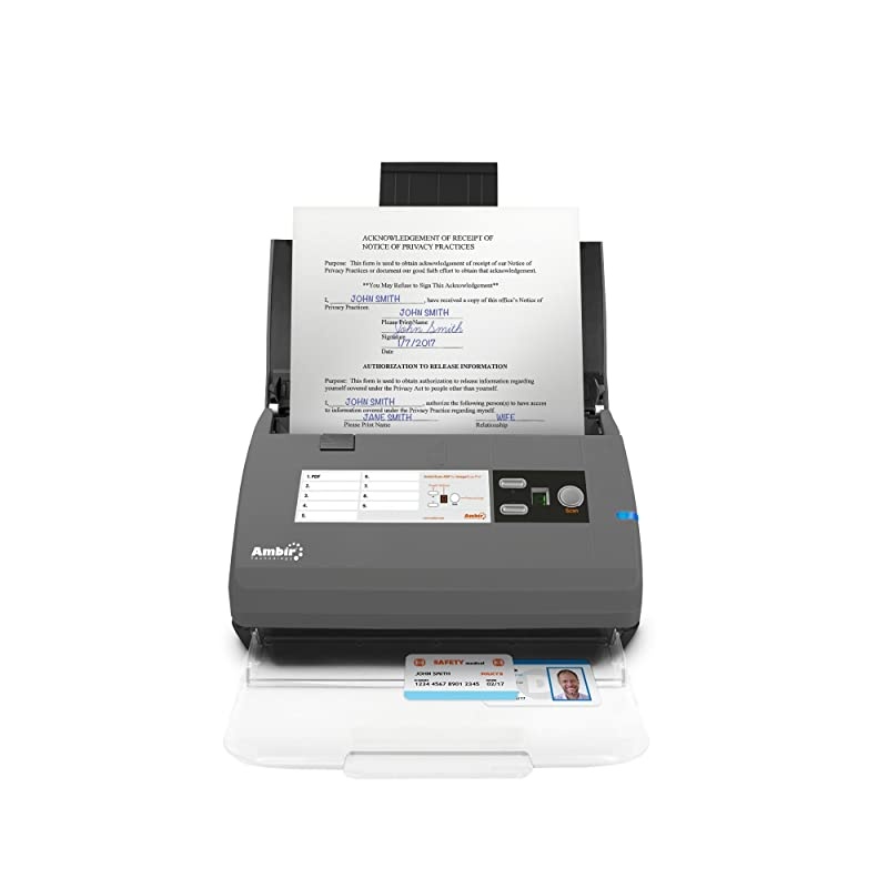 ImageScan Pro 830ix 30ppm High-Speed ADF Scanner for PC and Mac