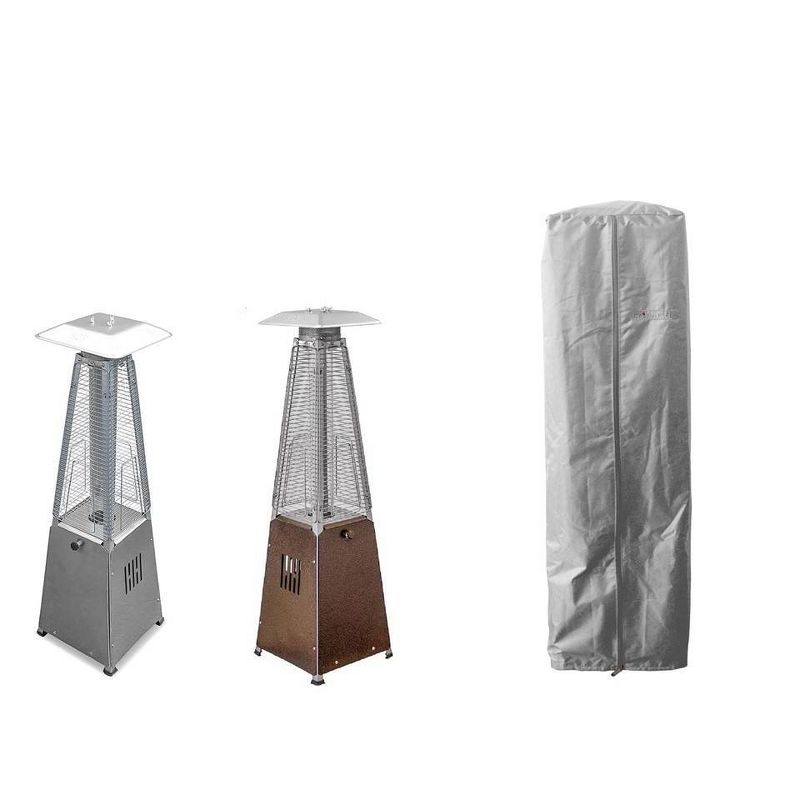 Portable Hammered Finish Patio Heater - Golden Bronze - AZ Patio Heaters