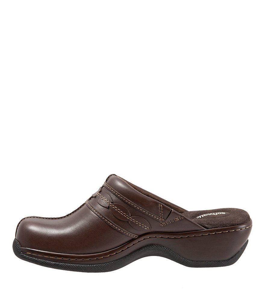SoftWalk Abby Leather Clogs