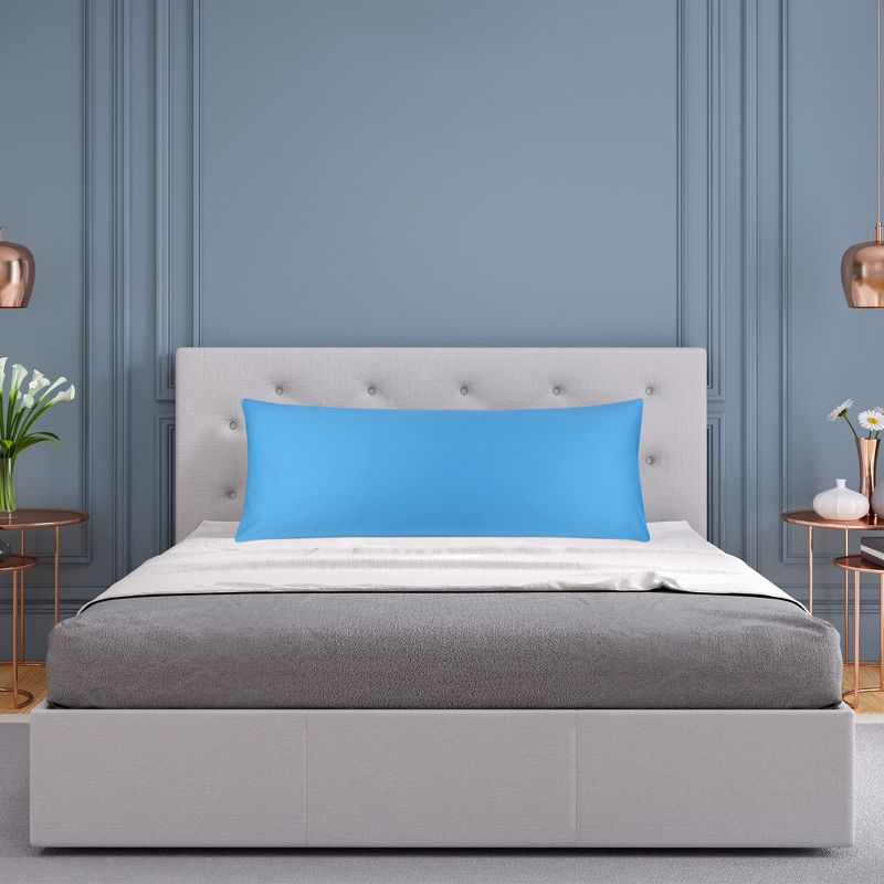 1 Pc 20&rdquo; x 30" Silk for Facial Beauty and Hair Pillow Case Black - PiccoCasa