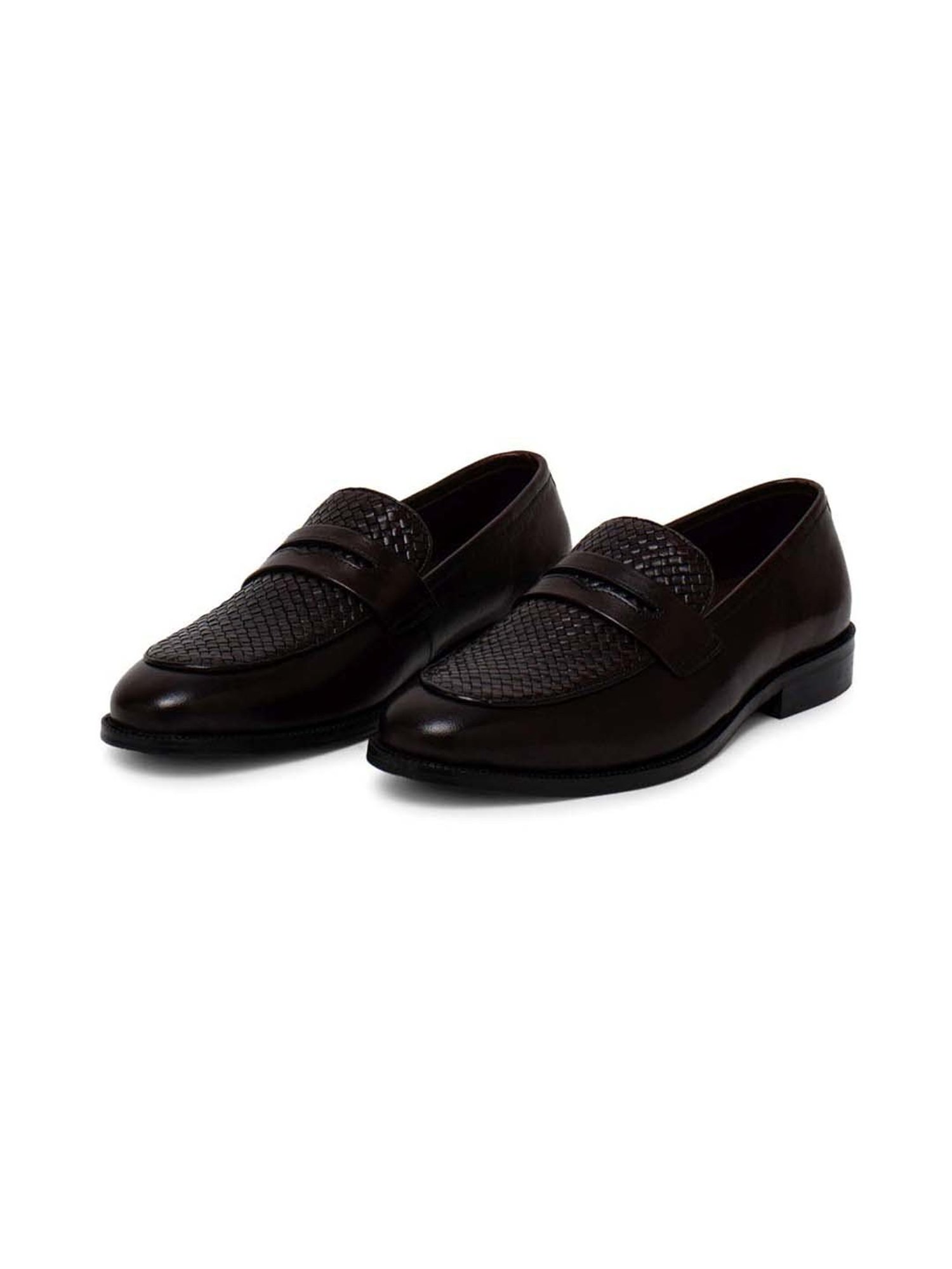 Ezok Men's Chocolate Casual Loafers