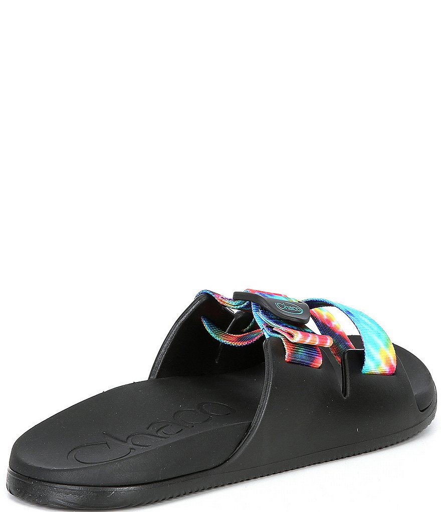 Chaco Men's Chillos Tie-Dye Adjustable Strap Slides