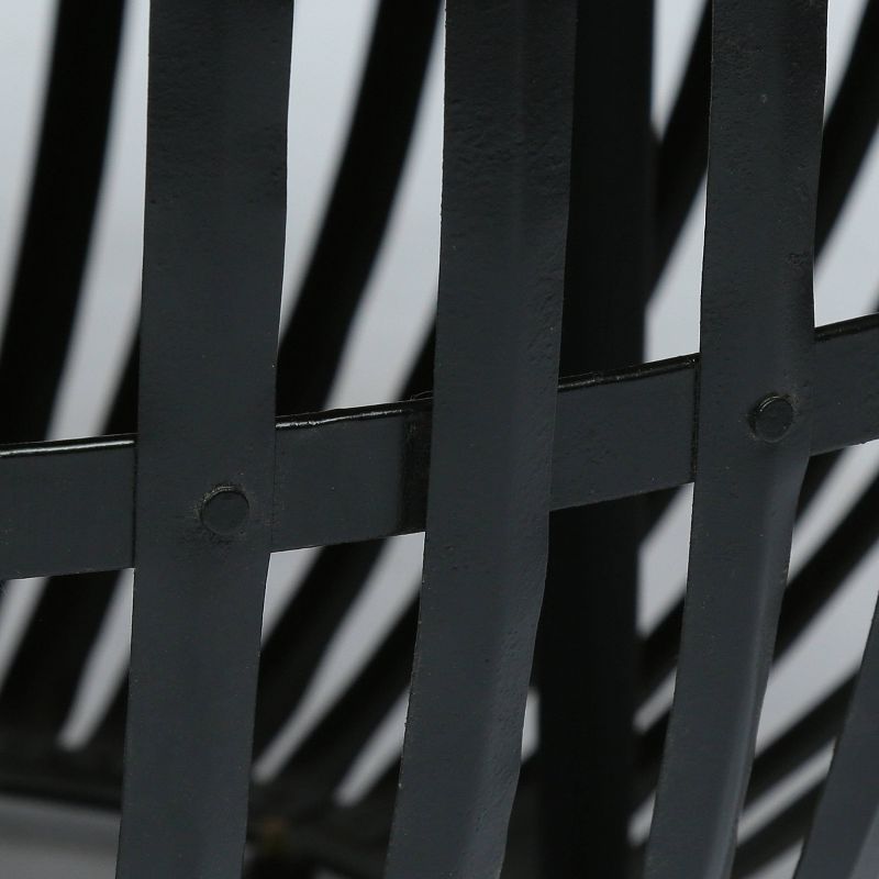 Scaggs Modern Industrial Handcrafted Mango Wood Coffee Table Natural/Black - Christopher Knight Home