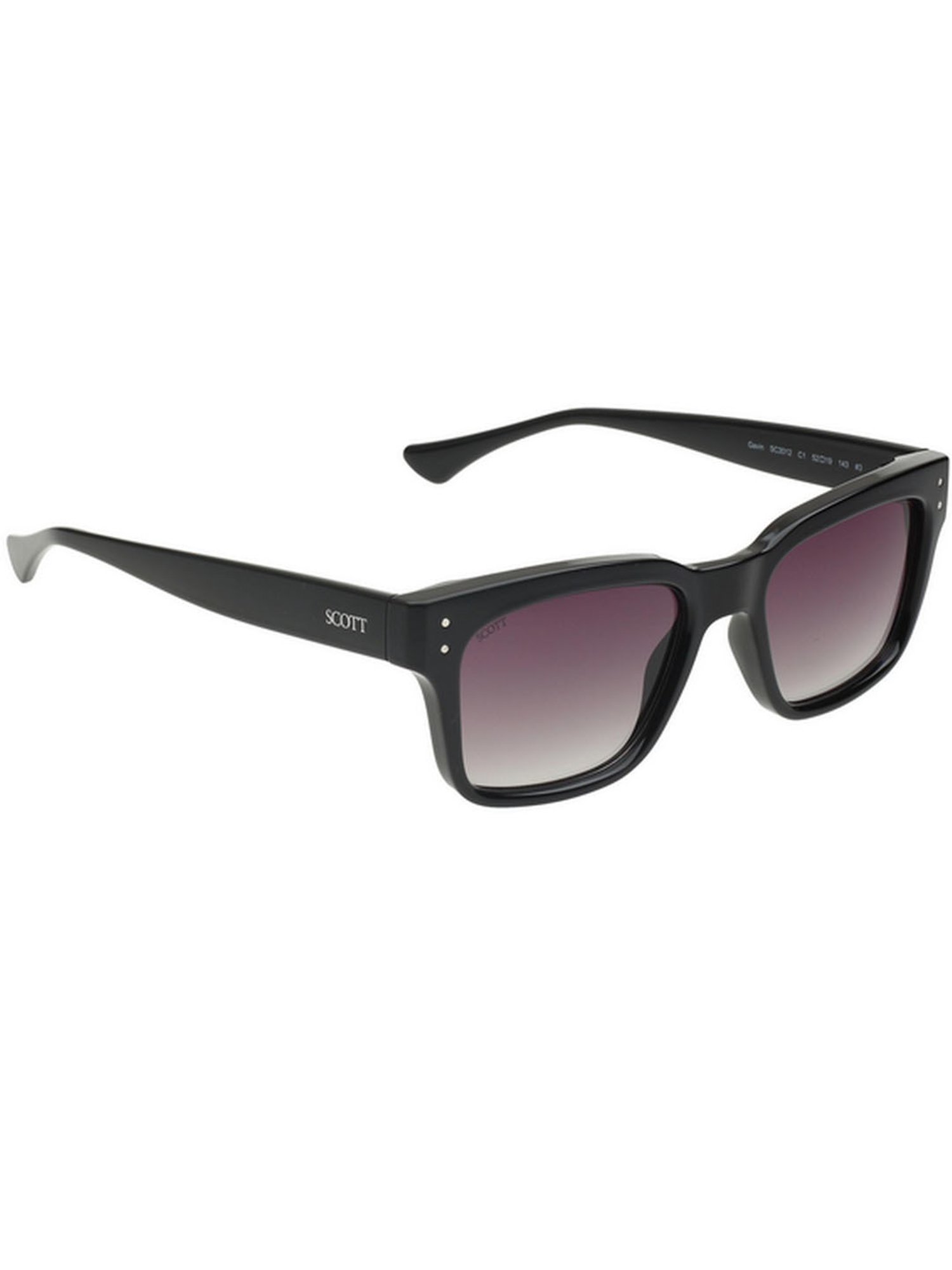 SCOTT Green Wayfarer UV Protection Unisex Sunglasses