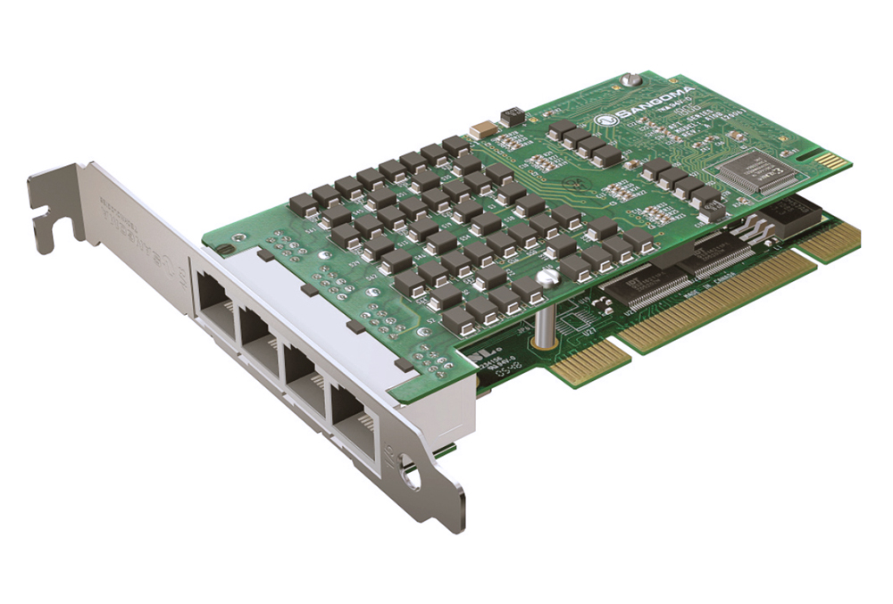 Sangoma A108 Octal (8-Port) T1/E1/J1 PCI Card