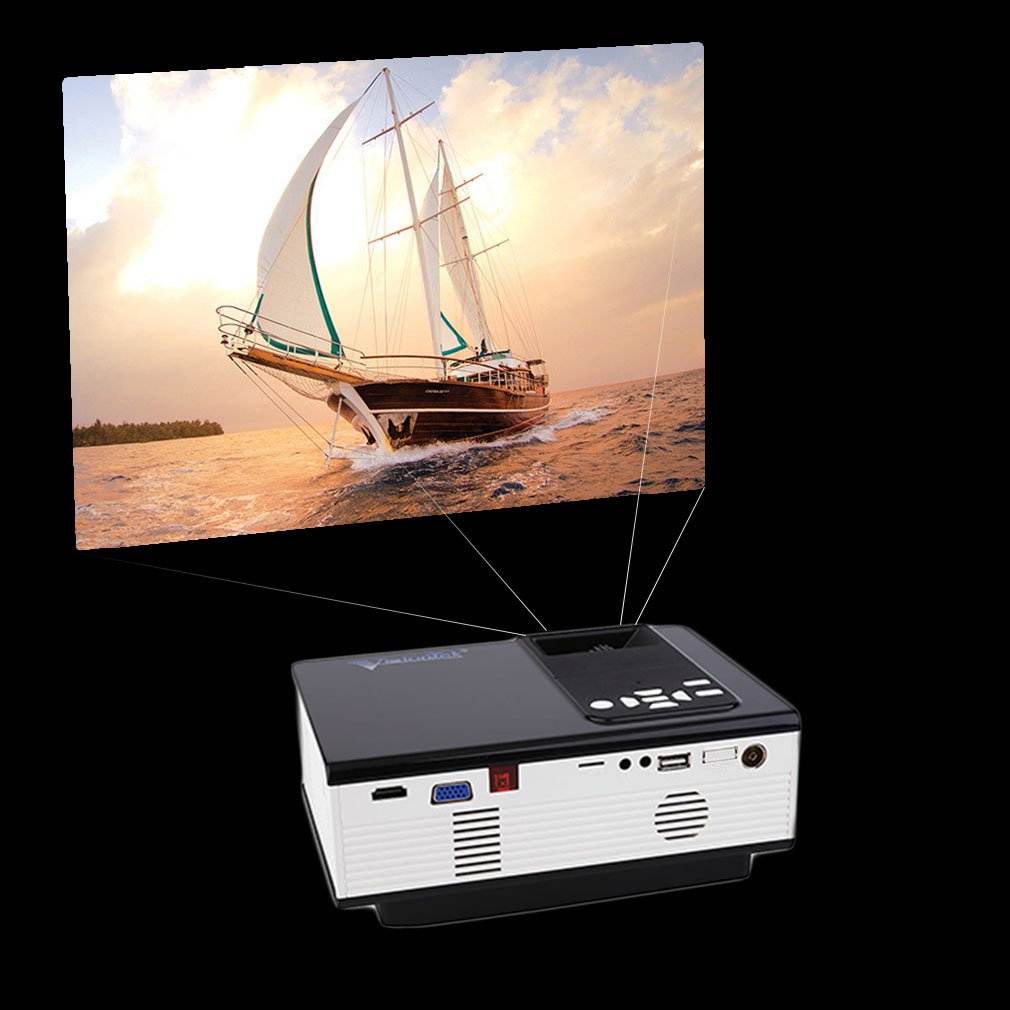 HD 1080p 3D Wifi LED Projector Home Theater Cinema Business Data Show Digital