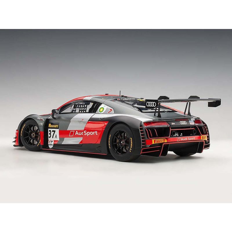 Audi R8 LMS #37A Dries Vanthoor, Robin Frijns, Stuart Leonard Winners Bathurst 12 Hours (2018) 1/18 Model Car by Autoart