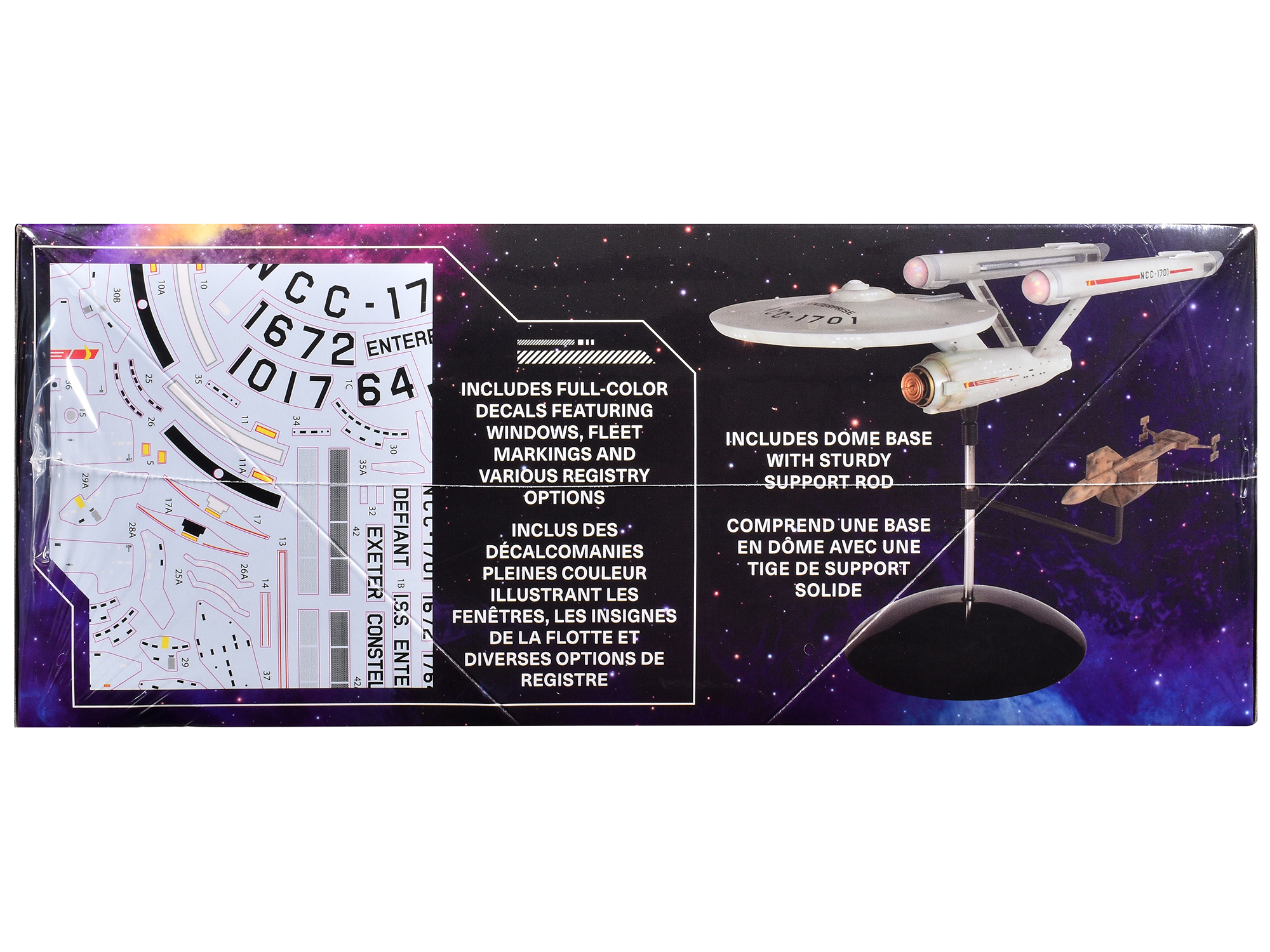 Skill 2 Model Kit U.S.S. Enterprise NCC-1701 Refit Starship "Star Trek" 1/537 Scale Model by AMT