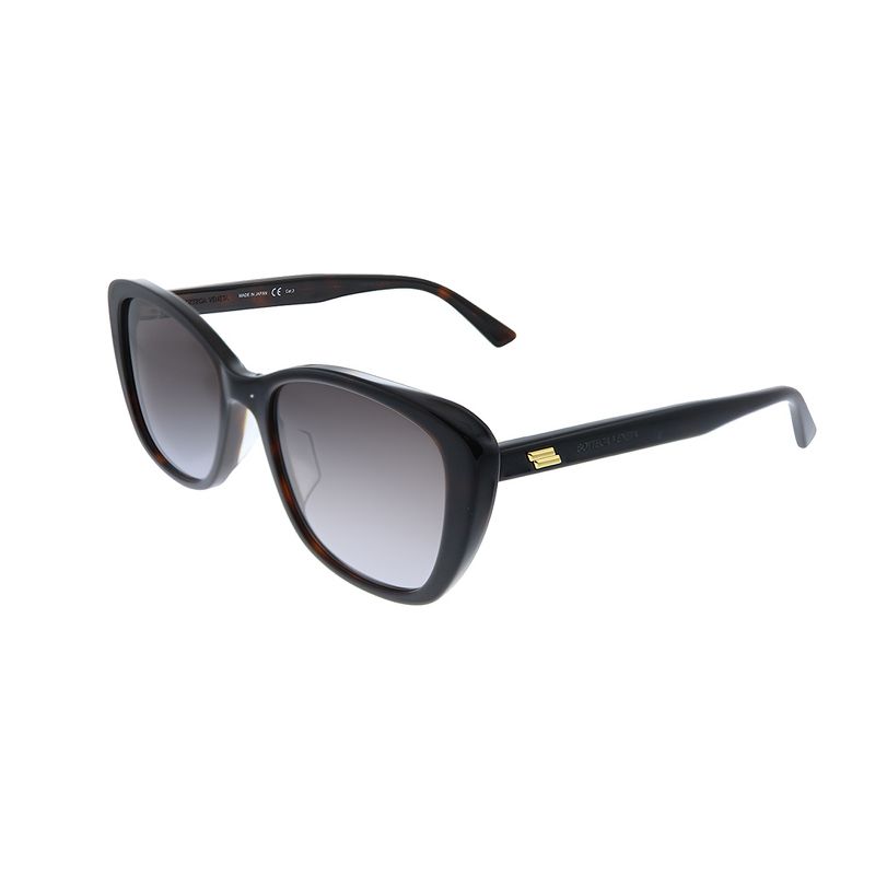 Bottega Veneta BV 1079SK 004 Womens Square Sunglasses Havana 55mm
