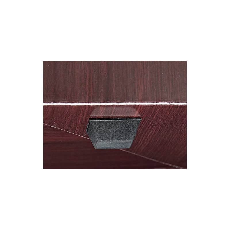 Cardboard Roll File Storage Organizer - Vertical File Sorter - Blueprint, Poster, Plans, Gift Wrap, And Map Holder Station Or Your Choice Of Use-Mahogany(20 Slots)