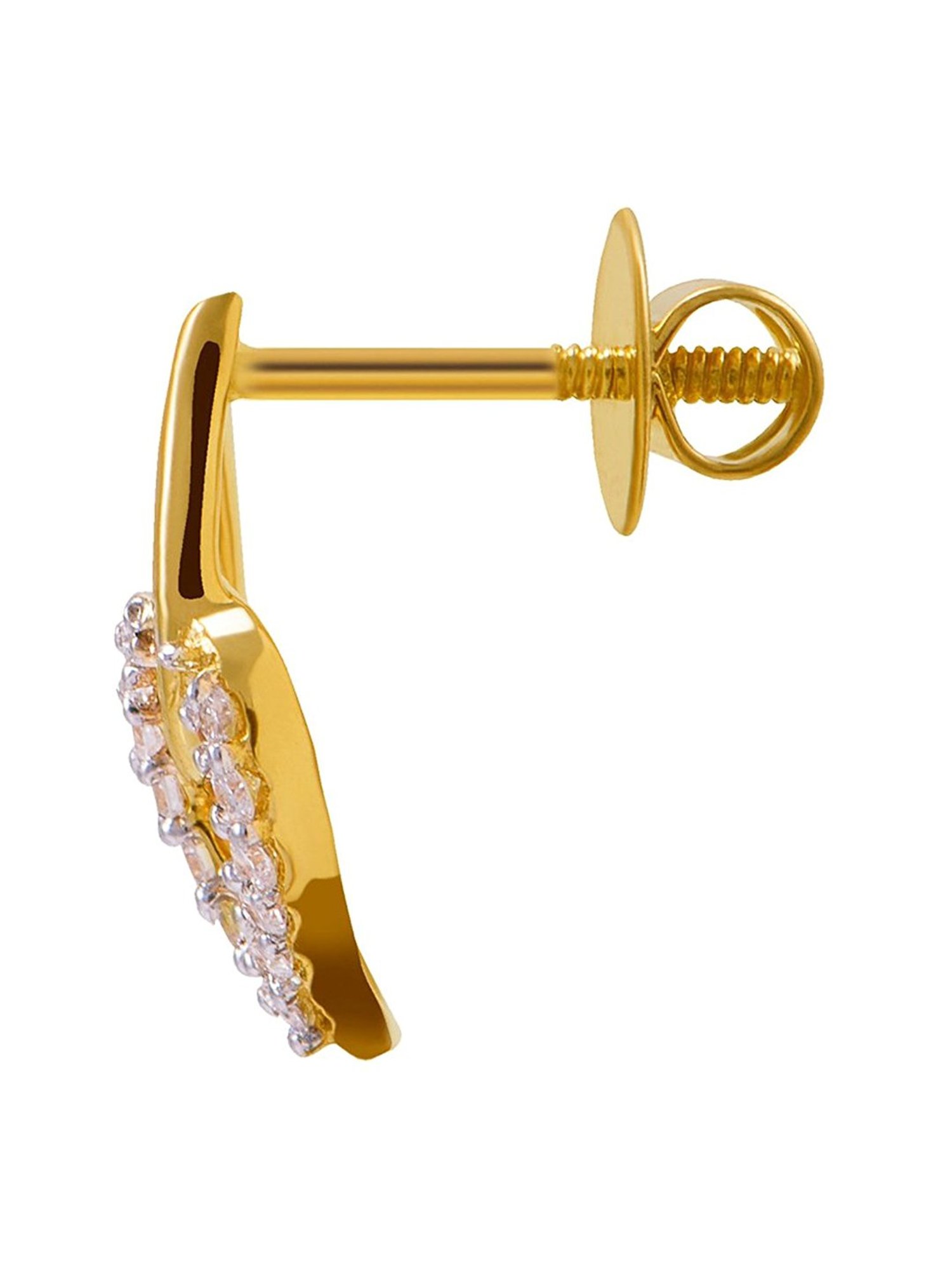 Joyalukkas 18 kt Gold & Diamond Earrings